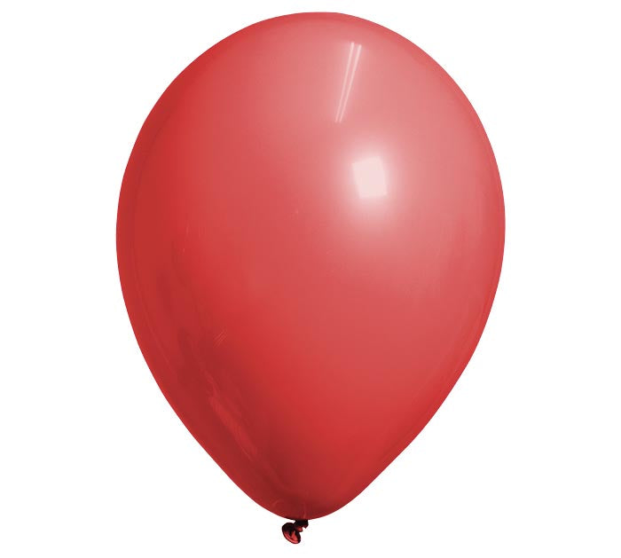 Inflated 12" Latex Balloon