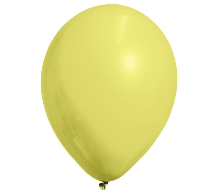 Inflated 12" Latex Balloon