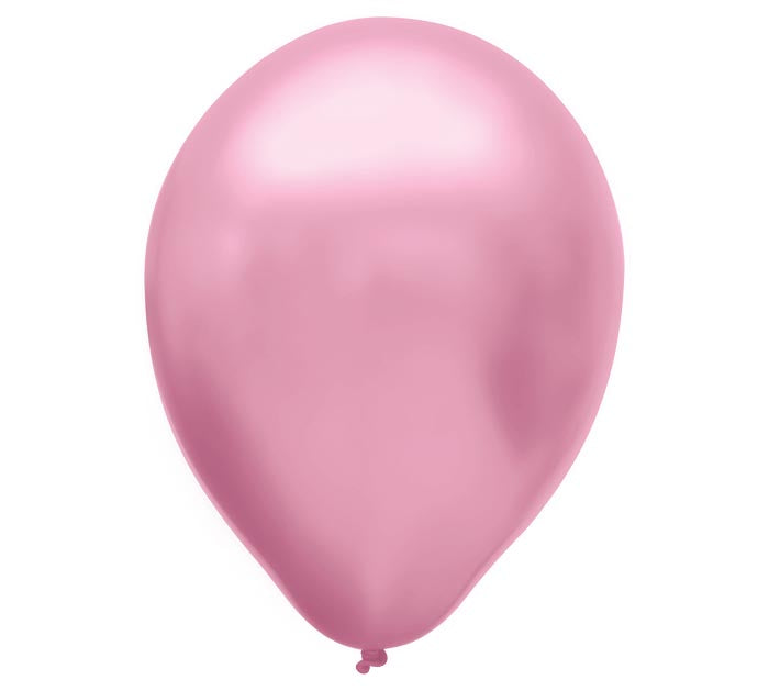 Inflated 12" Latex Balloon