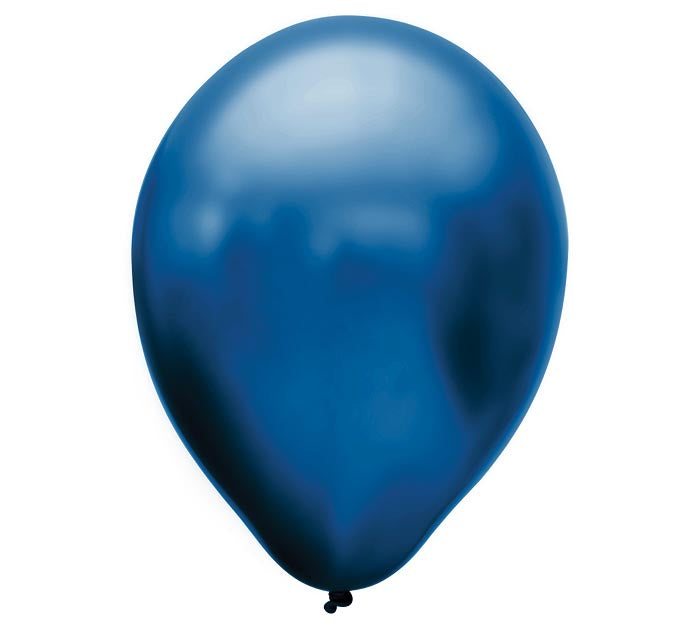 Inflated 12" Latex Balloon