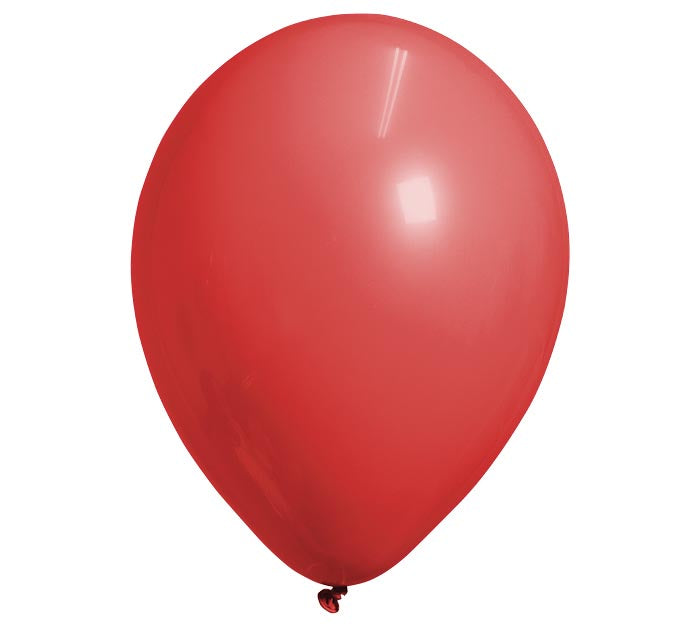Inflated 12" Latex Balloon