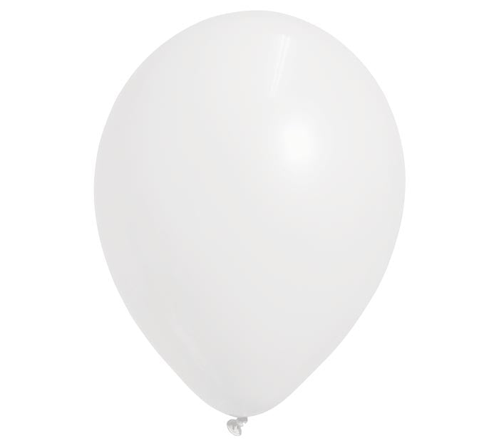 Inflated 12" Latex Balloon