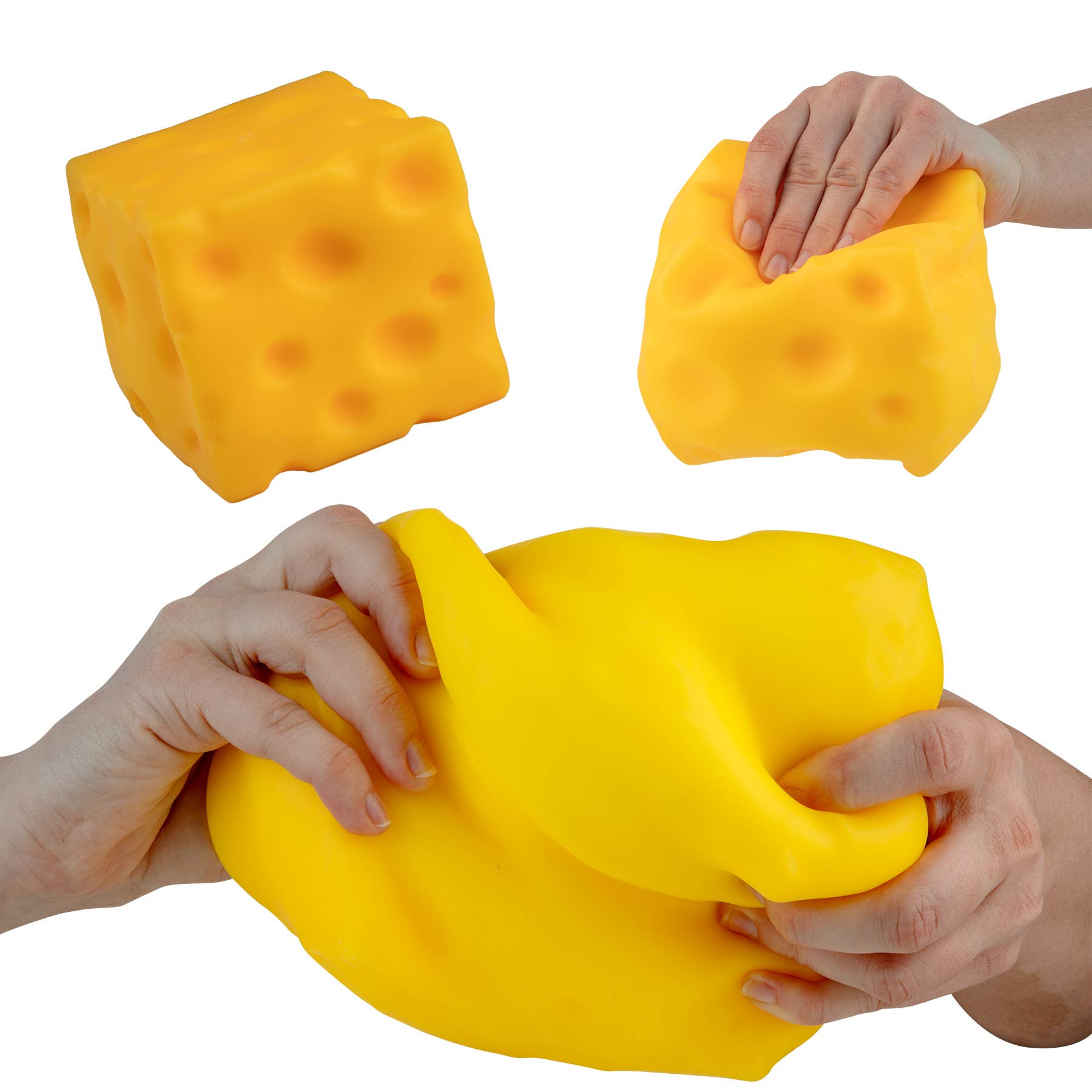 Easy Sqweezy Super Cheese Squish Toy