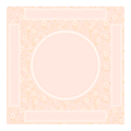 Middle & Main Peaches ‘n Cream Mahjong Mat
