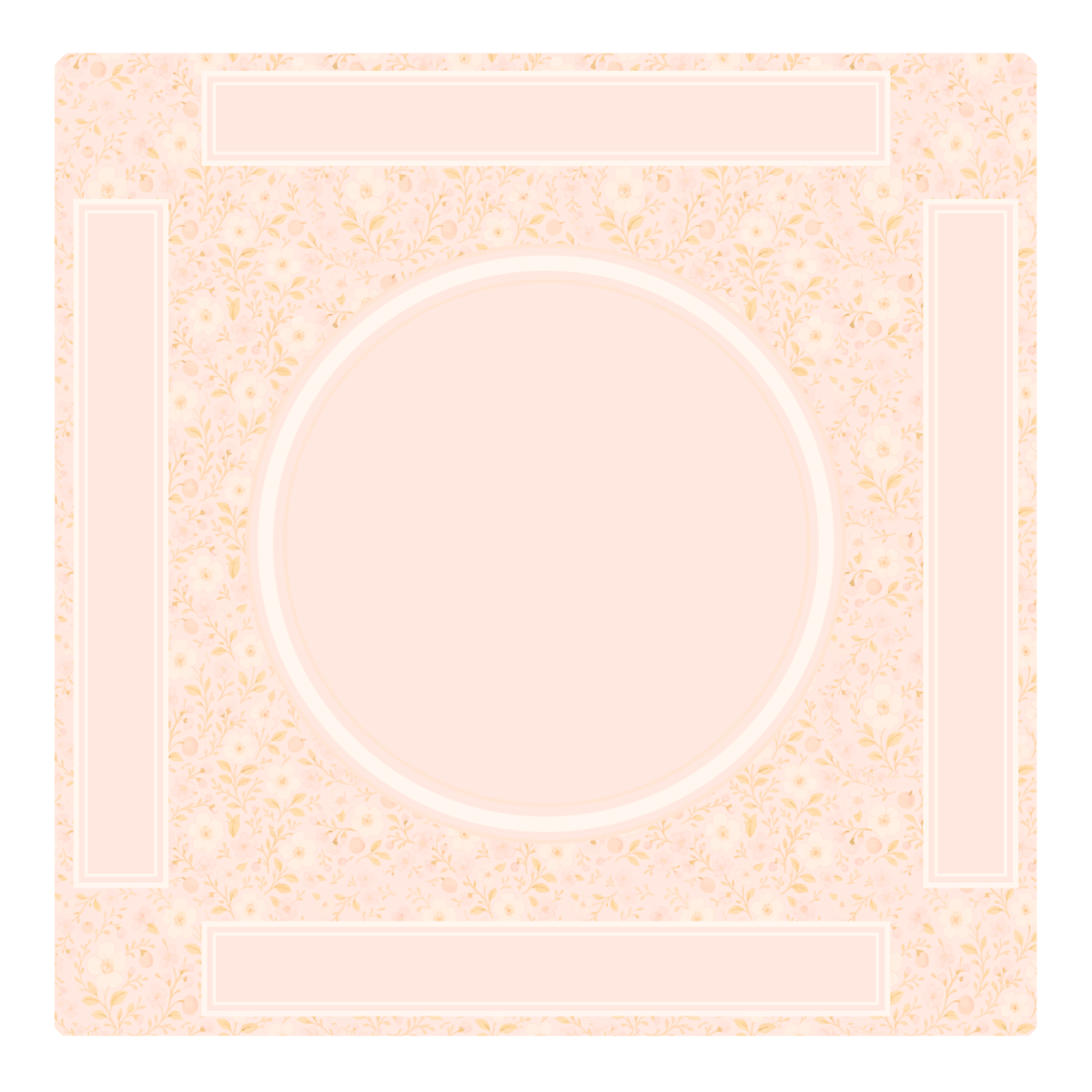 Middle & Main Peaches ‘n Cream Mahjong Mat