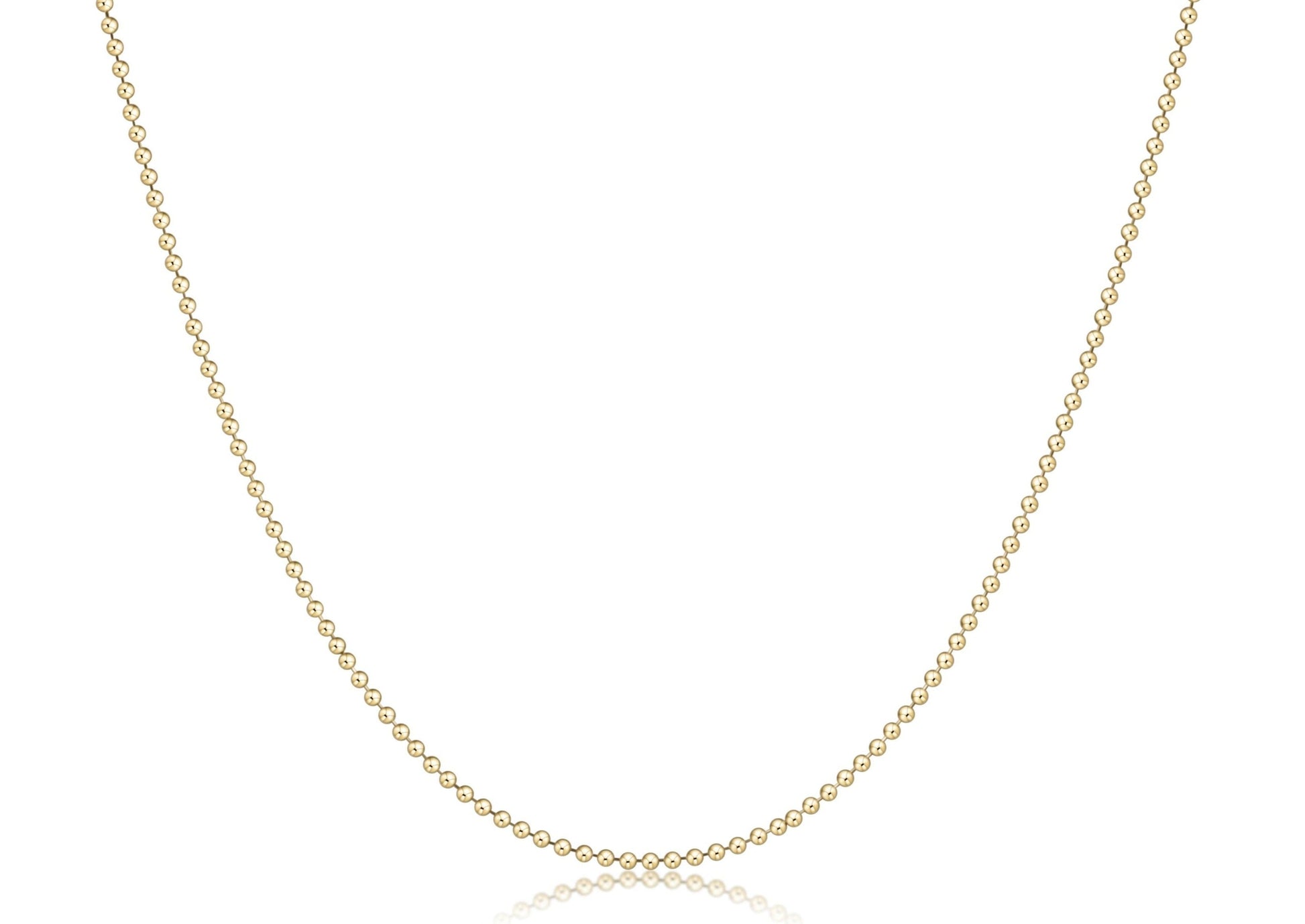 enewton Choker Classic Beaded Chain - Gold