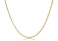 enewton Choker Herringbone Chain - Gold
