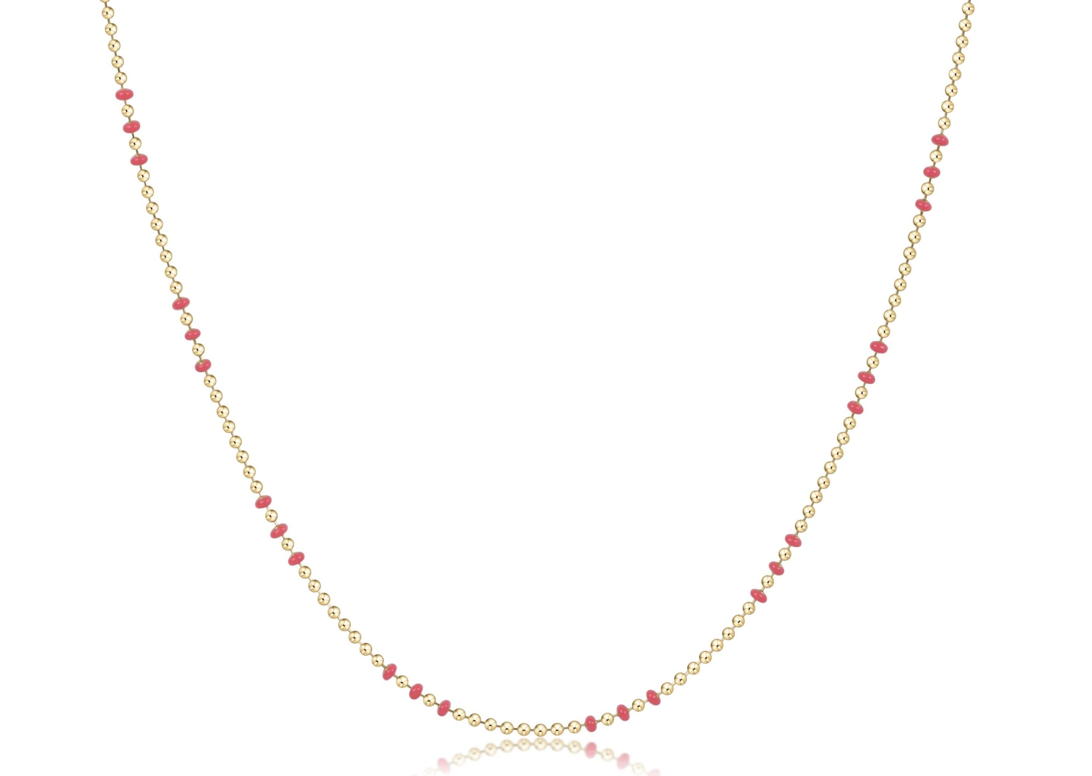 enewton 15" Choker Hope Joy - Bright Pink