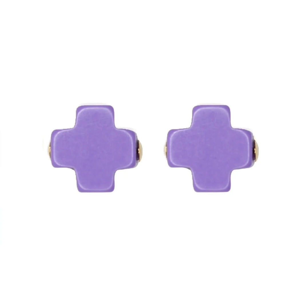 enewton Signature Cross Studs
