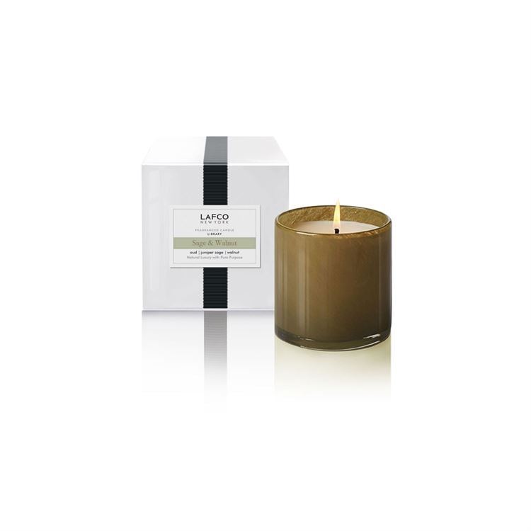 15.5oz Sage & Walnut Signature Candle - Library