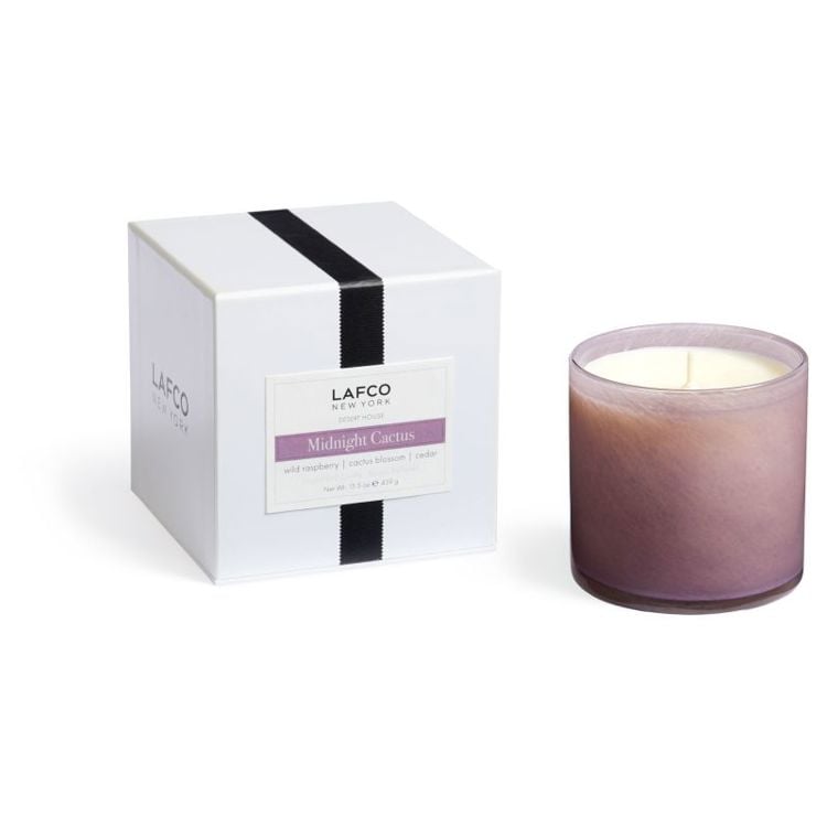 15.5oz Midnight Cactus Signature Candle - Desert House